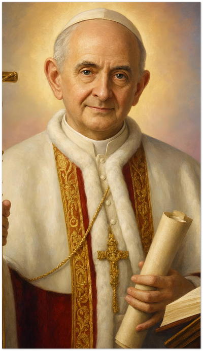 Pope St. Paul VI Holy Cards