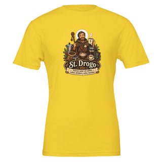 St. Drogo Patron Saint of Coffee T-Shirt - view 4