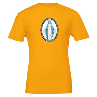 Miraculous Medal Blue and White T-Shirt - view 5