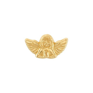 14K Yellow Praying Angel Lapel Pin