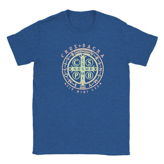 St. Benedict Medal Gradient T-Shirt - view 12