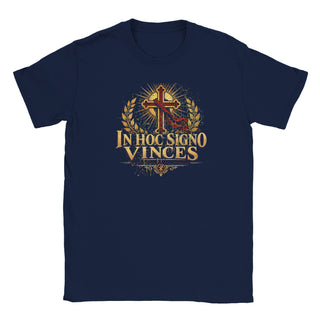 In Hoc Signo Vinces Distressed T-Shirt - view 3