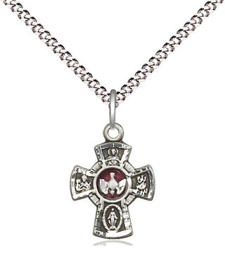 Sterling Silver 5-Way Pendant