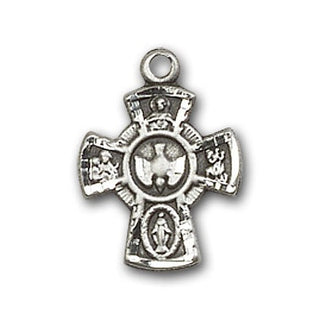 Sterling Silver 5-Way Pendant