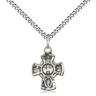 Sterling Silver 5-Way Pendant
