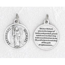 Bulk 3/4" Medals- Archangel Michael
