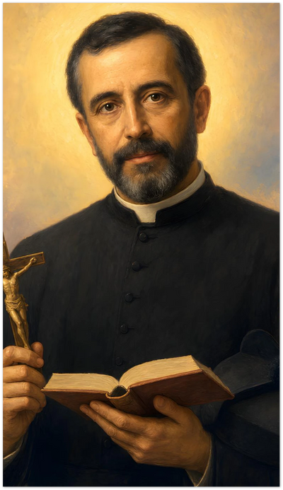 St. Pedro Poveda Castroverde Holy Cards