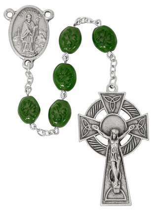 6X8MM Oval Green Shamrock Rsy.