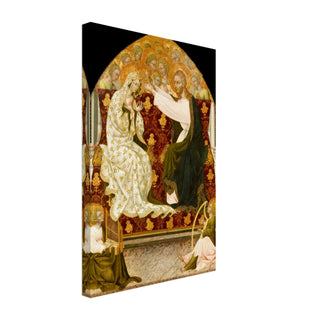 Coronation of the Virgin Canvas Print - view 3