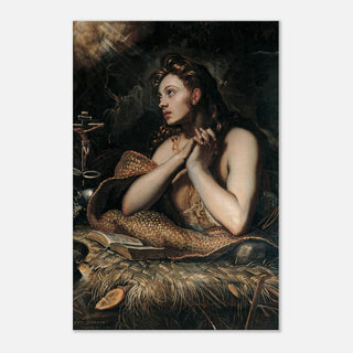 Penitent Magdalene by Tintoretto Canvas Print - view 6