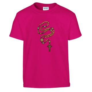 St. Benedict Rosary Kids T-Shirt