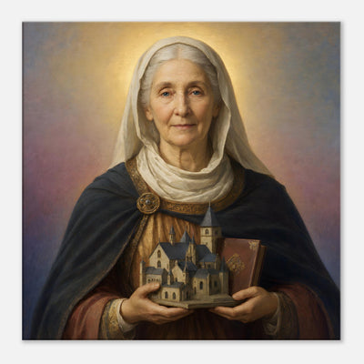 St. Begga - Devotional Canvas