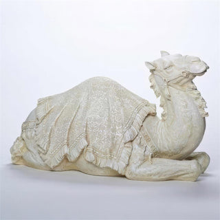 21-Inch H Ivory Camel With Blanket Nativity Figure