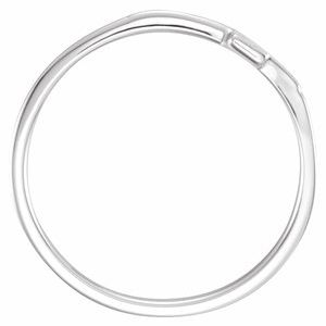 Sterling Silver The Rugged Cross Chastity Ring