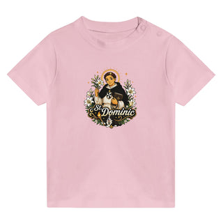 St. Dominic with Dog Baby T-Shirt - view 3