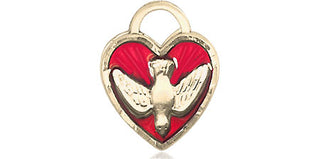 14kt Gold Filled Confirmation Medal Engraved Catholic Saint Jewelry