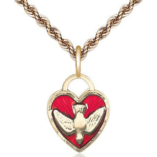 14kt Gold Filled Confirmation Medal Religious Jewelry Engraved Catholic Saint Jewelry