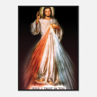 'Jesus, I Trust in You' Divine Mercy Framed Print - view 14
