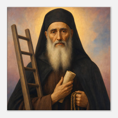 St. John Climacus - Devotional Canvas