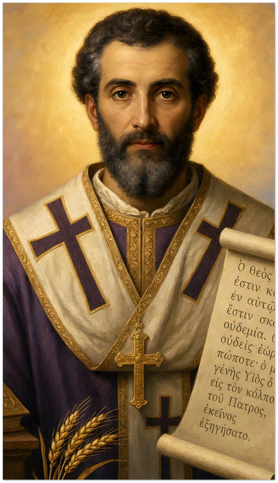 St. Gregory Nazianzen Holy Cards