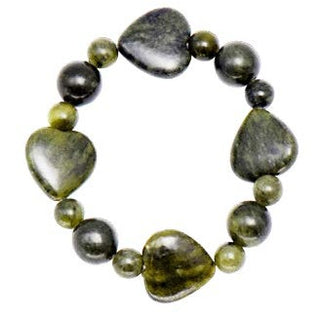 Love Connemara Marble Stretch Bracelet