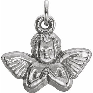 Sterling Silver Baby Angel Pendant