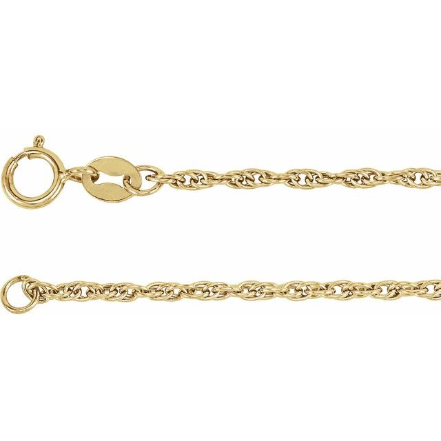 1.75mm Gold-Filled Rope Chain | CatholicShop – CatholicShop.com