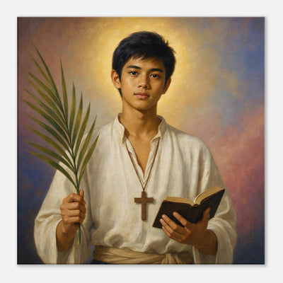 St. Pedro Calungsod - Devotional Canvas