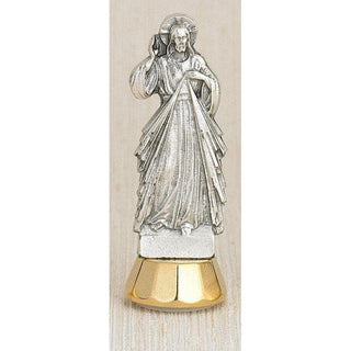6-pack - Divine Mercy Adhesive 3 inch Mini Statue