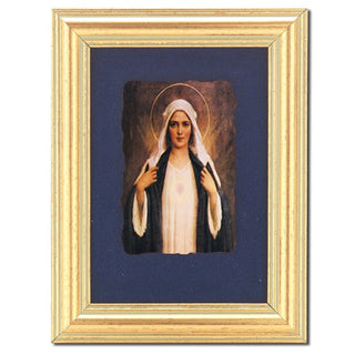 Immacualte Heart Of Mary Frescoe In 361B Frame