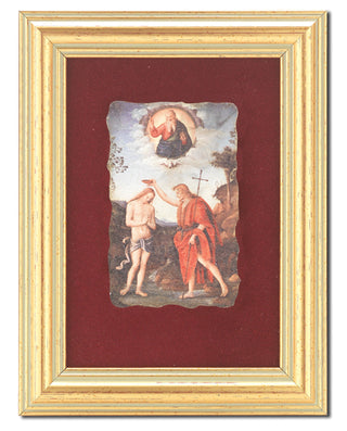 Baptism Of Jesus Frescoe In 361R Frame