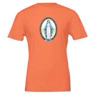 Miraculous Medal Blue and White T-Shirt - view 3