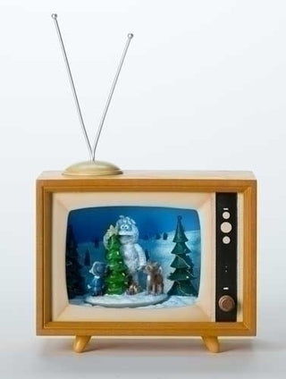 6.7" H Rudolph Tv Motion Displ