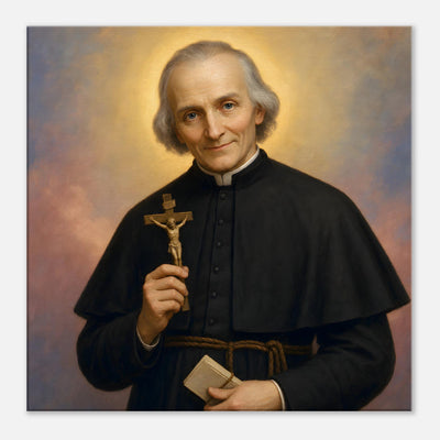 St. John Mary Vianney - Devotional Canvas