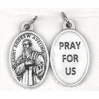 Bulk Saint Andrew Avellino Pray for Us Medals