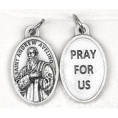Bulk Saint Andrew Avellino Pray for Us Medals