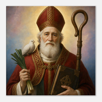 St. David of Wales - Devotional Canvas
