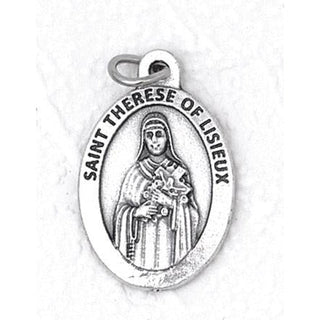 Bulk Saint Therese Of Lisieux Premium 1 Inch Double Sided Medals