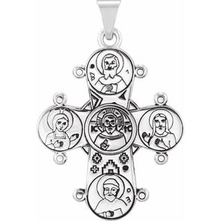 Sterling Silver Dagmar Cross Medal Pendant