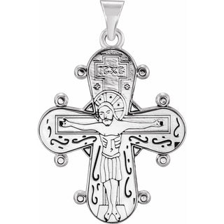 Sterling Silver Dagmar Cross Medal Pendant