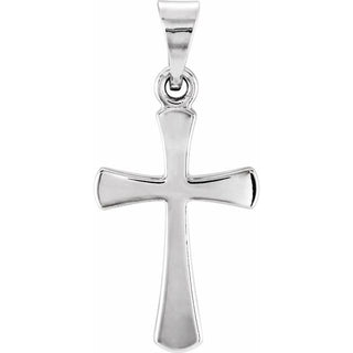 Platinum Cross Pendant