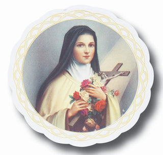 St Therese 3" Auto Sticker 10-Pack