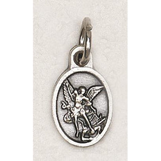 Bulk Saint Michael Oval Bracelet Medals