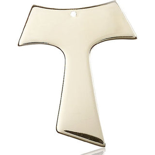 14kt Gold Filled Tau Cross Medal