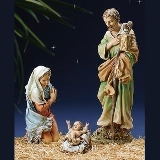 27" Scale Color Holy Family