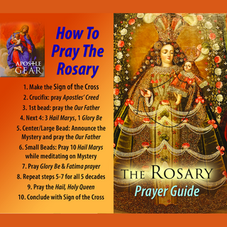 How To Pray The Rosary Pocket Guide - 15-Pack