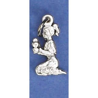 Bulk Girl Communion Silhouette Medals