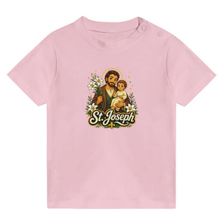 St. Joseph and Child Jesus Baby T-Shirt - view 3