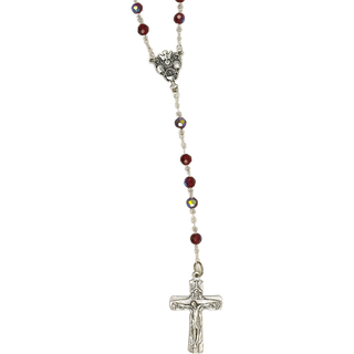 Red Crystal RCIA Rosary