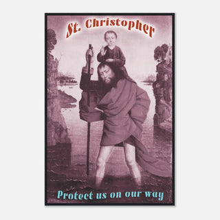 St. Christopher Prayer Framed Print - view 8